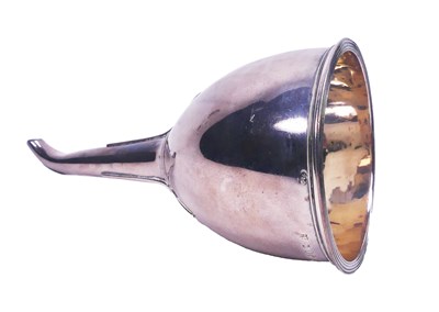 Lot 465 - Sterling Silver Wine Funnel.
