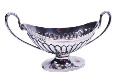Lot 410 - Twin Handle Salts Dish.