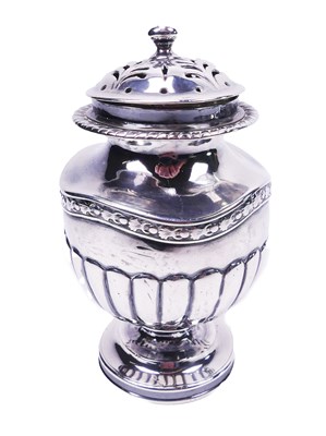 Lot 406 - Small Silver Caster.