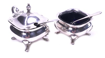 Lot 388 - Sterling Silver Condiment Set.