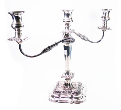 Lot 478 - Twin Candlestick Stand.