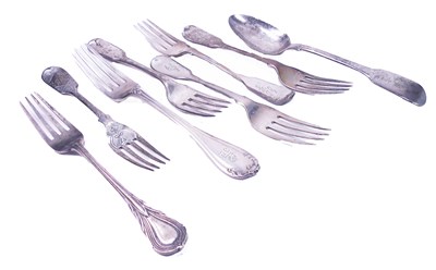 Lot 442 - Assorted Silver Tableware.