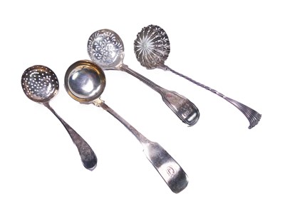 Lot 402 - Slotted Ladles and a Solid Ladle.