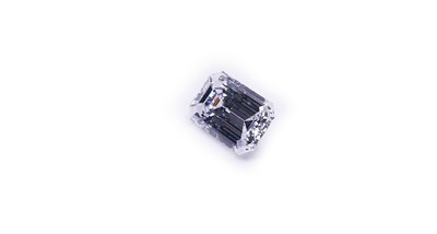 Lot 89 - Emerald Cut Diamond.
