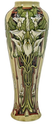 Lot 199 - Moorcroft ‘Remember’ Vase.