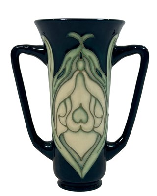 Lot 225 - Moorcroft ‘Snowdrop’ Loving Cup.