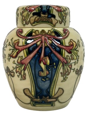 Lot 200 - Moorcroft ‘Honeysuckle’ Ginger Jar.