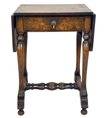 Lot 165 - Mahogany Drop Leaf Sewing Table.