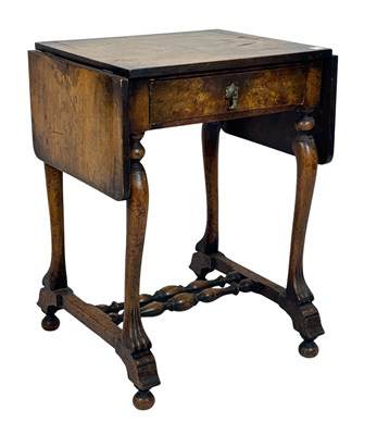 Lot 165 - Mahogany Drop Leaf Sewing Table.