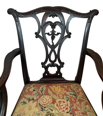 Lot 117 - Pair of Mahogany Desk Chairs.