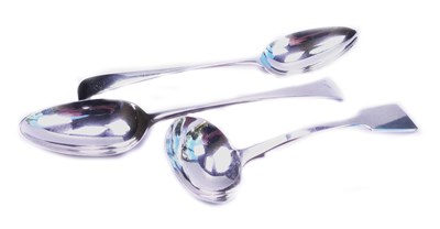 Lot 270 - Three Gregorian Spoons.