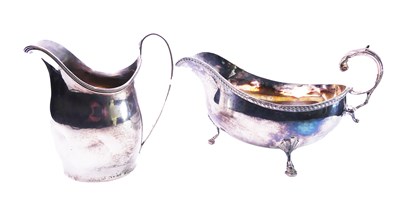 Lot 446 - Gravy Jug and Milk Jug.