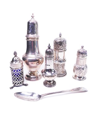 Lot 415 - A Collection of Six Silver Items.