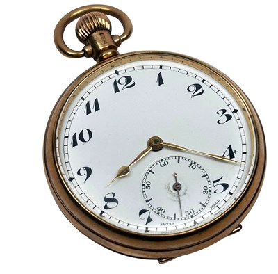 Lot 220 - 9ct Pocket Watch.