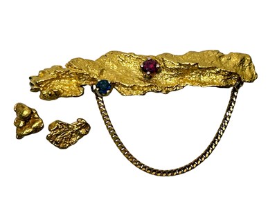 Lot 53 - 22ct Nugget Jewellery.