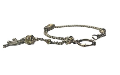 Lot 74 - Tasselled fob Style Bracelet.