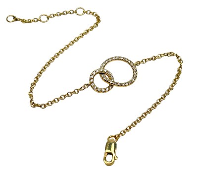 Lot 123 - Fine Rosendorff Diamond Bracelet.