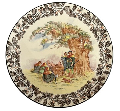Lot 188 - 'Under the Greenwood Tree' Royal Doulton Large Decorative Platter.