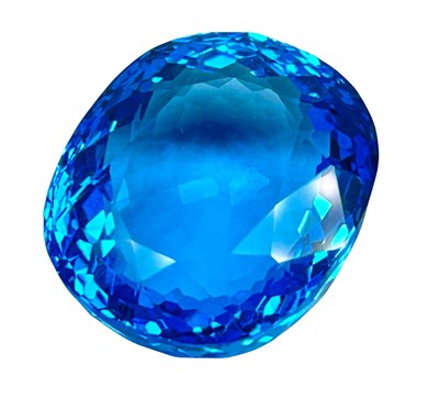 Lot 180 - Large Cushion Cut Topaz.