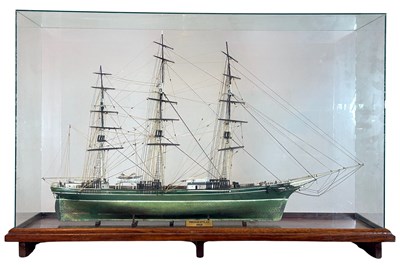 Lot 248 - Thermopylae 1868 Model Ship in Timber and Glass Case.