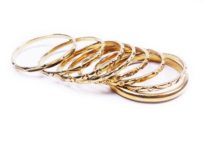 Lot 7 - Spacer Wedding Rings.