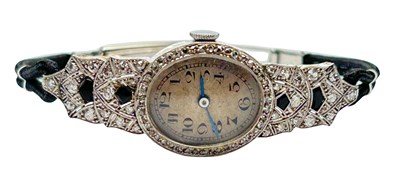 Lot 17 - Art Deco Styled Watch.