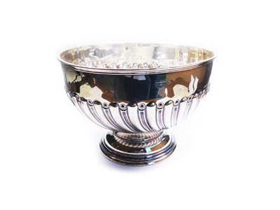 Lot 326 - Large Sterling Silver Fruit Bowl.