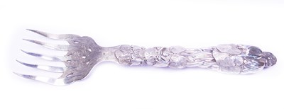 Lot 337 - Silver Fish Fork.