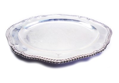 Lot 335 - George III Sterling Silver Platters.