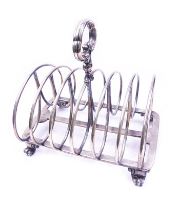 Lot 317 - A Fine Victorian Toast Rack.