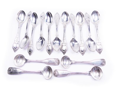 Lot 327 - Thirty-Nine Sterling Silver Spoons.