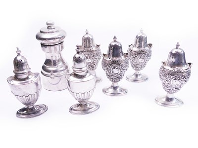 Lot 310 - Silver Table Wares.