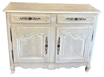 Lot 123 - Early 19th C. Painted Buffet.