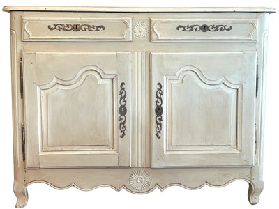 Lot 123 - Early 19th C. Painted Buffet.