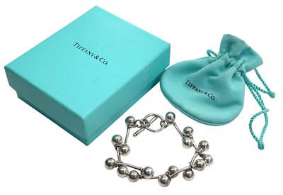 Lot 94 - Tiffany Dumbbell Bracelet.