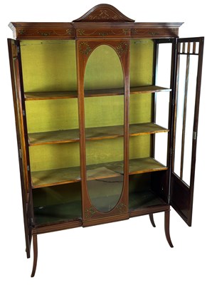 Lot 173 - Sheraton Style Display Cabinet.
