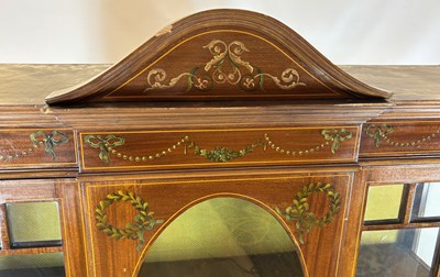 Lot 173 - Sheraton Style Display Cabinet.