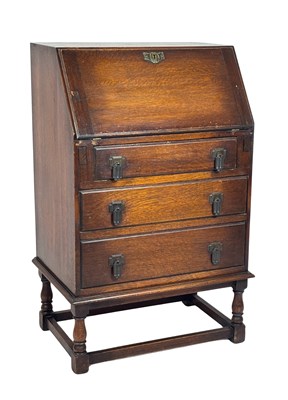 Lot 162 - Antique Writing Bureau.