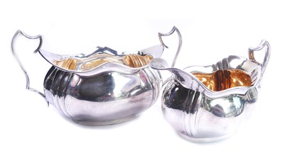 Lot 274 - Sugar Bowl and Milk Jug.