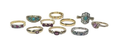 Lot 81 - Gold Jewellery Items.