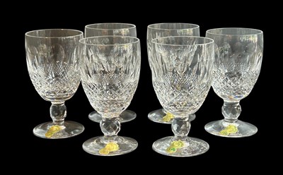 Lot 254 - 6 x Waterford Colleen Short Stem Port Wine Glasses.