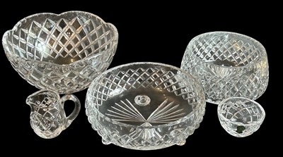 Lot 257 - 4 x Waterford Bowls and Small Jug.
