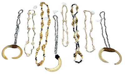 Lot 134 - 8 x Tribal Neck Pieces.