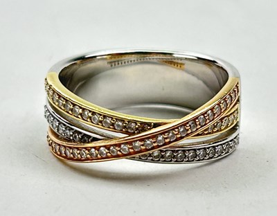 Lot 266 - Three Tone Band.
