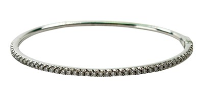 Lot 261 - Tiffany Diamond Bangle.