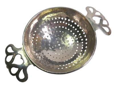 Lot 382 - Queen Anne Wine Strainer.