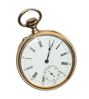 Lot 226 - Gold Fob Watch.