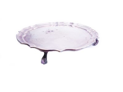 Lot 306 - Small Silver Salver.