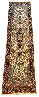 Lot 130 - Handwoven Iranian Kerman Wool Rug.