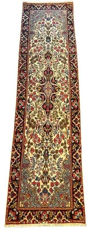 Lot 130 - Handwoven Iranian Kerman Wool Rug.